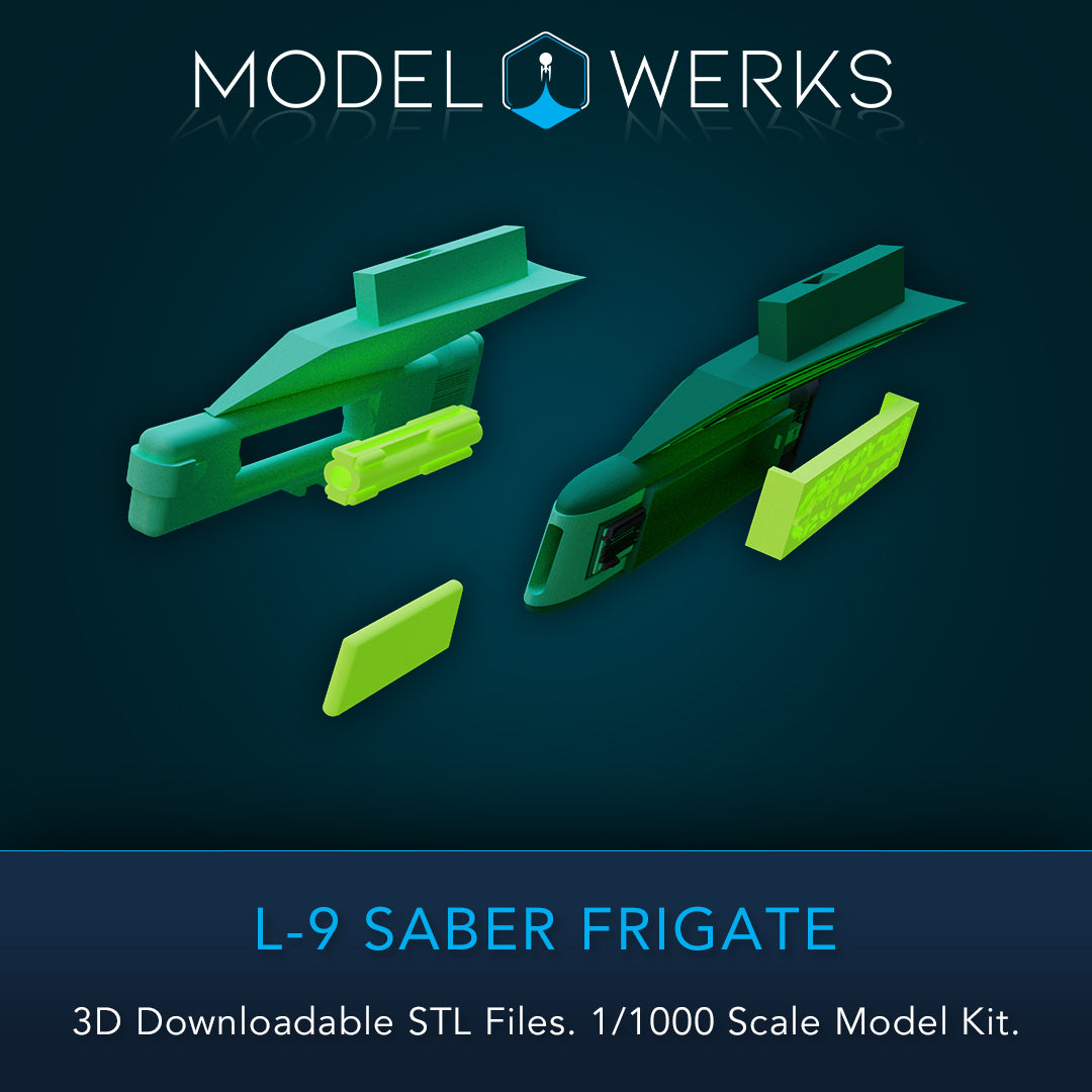 L-9 Saber STL File Download