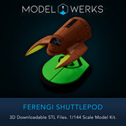 1/144 Ferengi Shuttlepod STL File Download