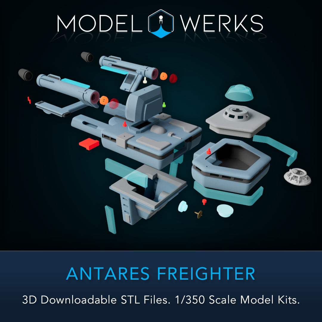 1/350 Antares STL File Download