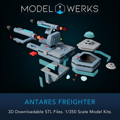 1/350 Antares STL File Download