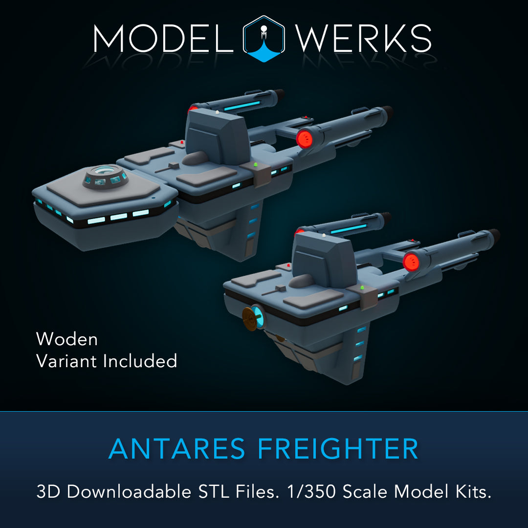 1/350 Antares STL File Download