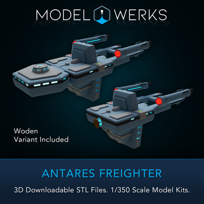1/350 Antares STL File Download