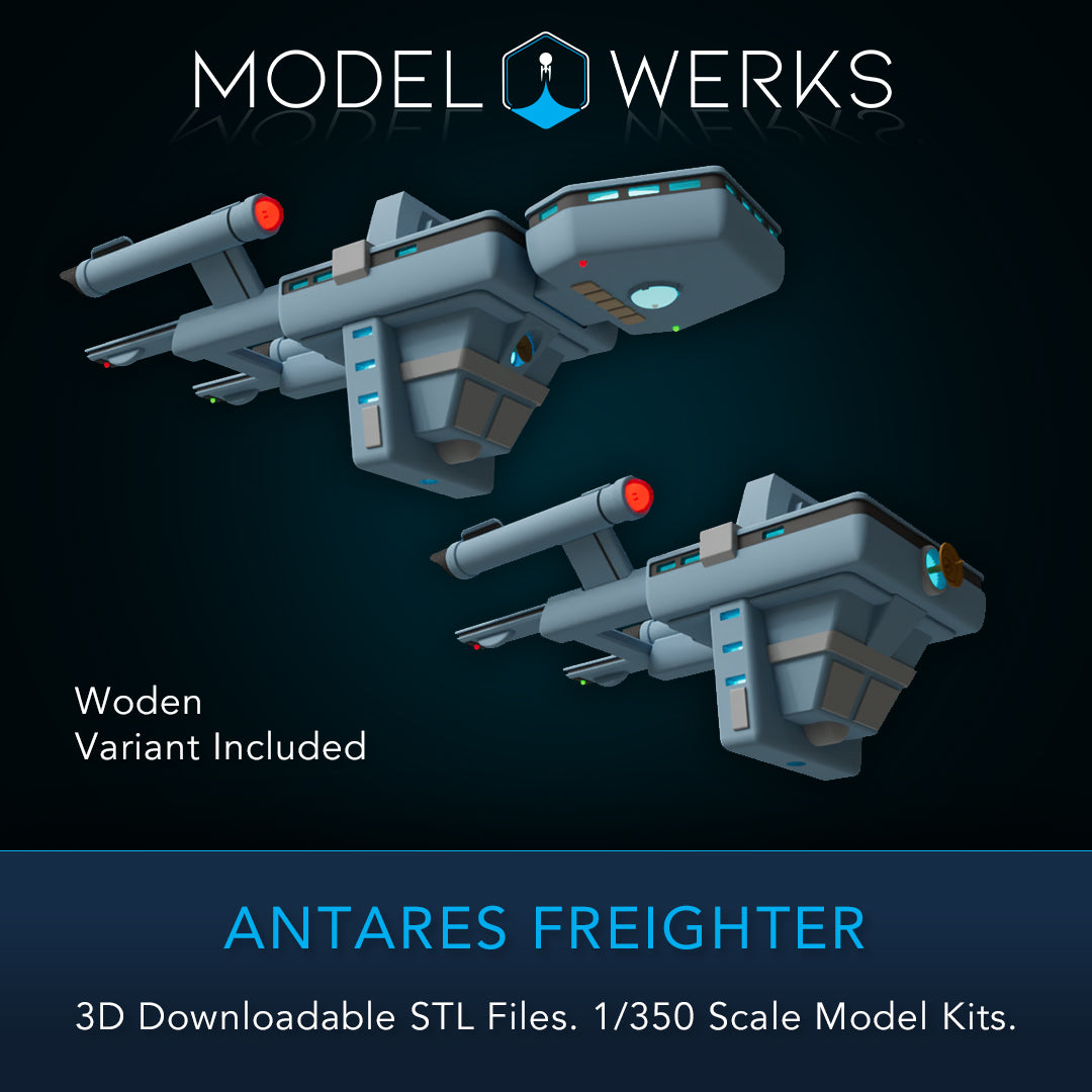 1/350 Antares STL File Download
