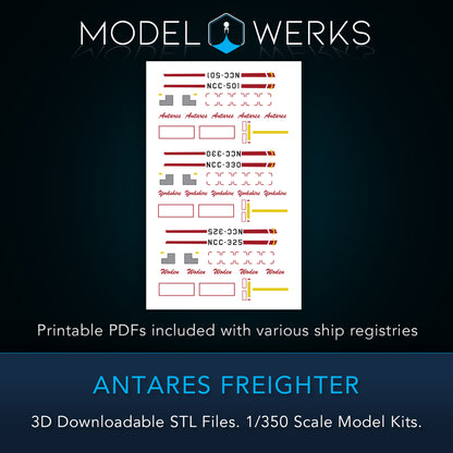 1/350 Antares STL File Download