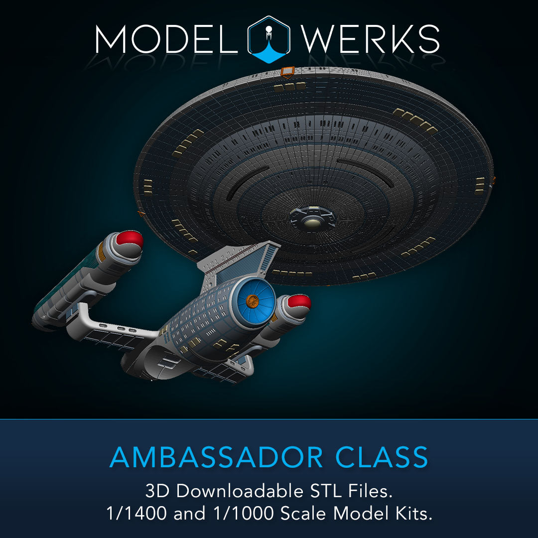 Ambassador Class 1/1000 and 1/1400 Scale