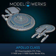 Ambassador Class 1/1000 and 1/1400 Mega-Bundle STL Download