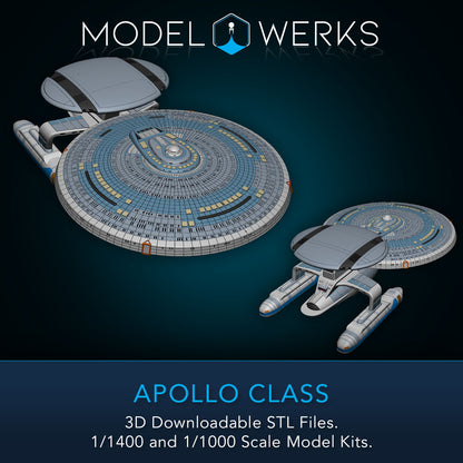 Apollo Class 1/1000 and 1/1400 Scale