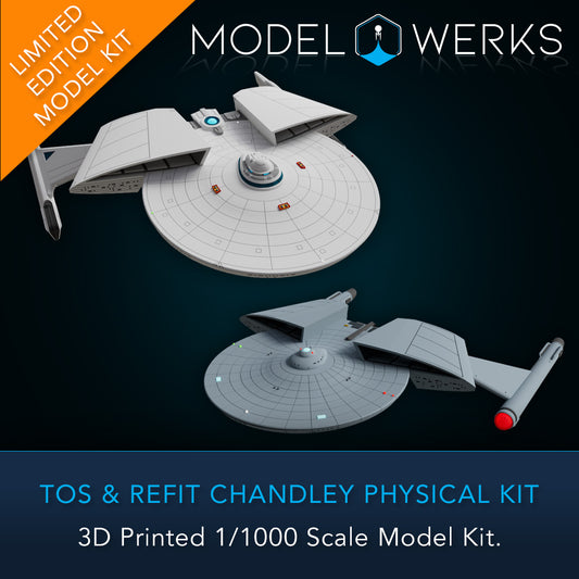 1/000 Chandley Class Physical 3D Printed Kit