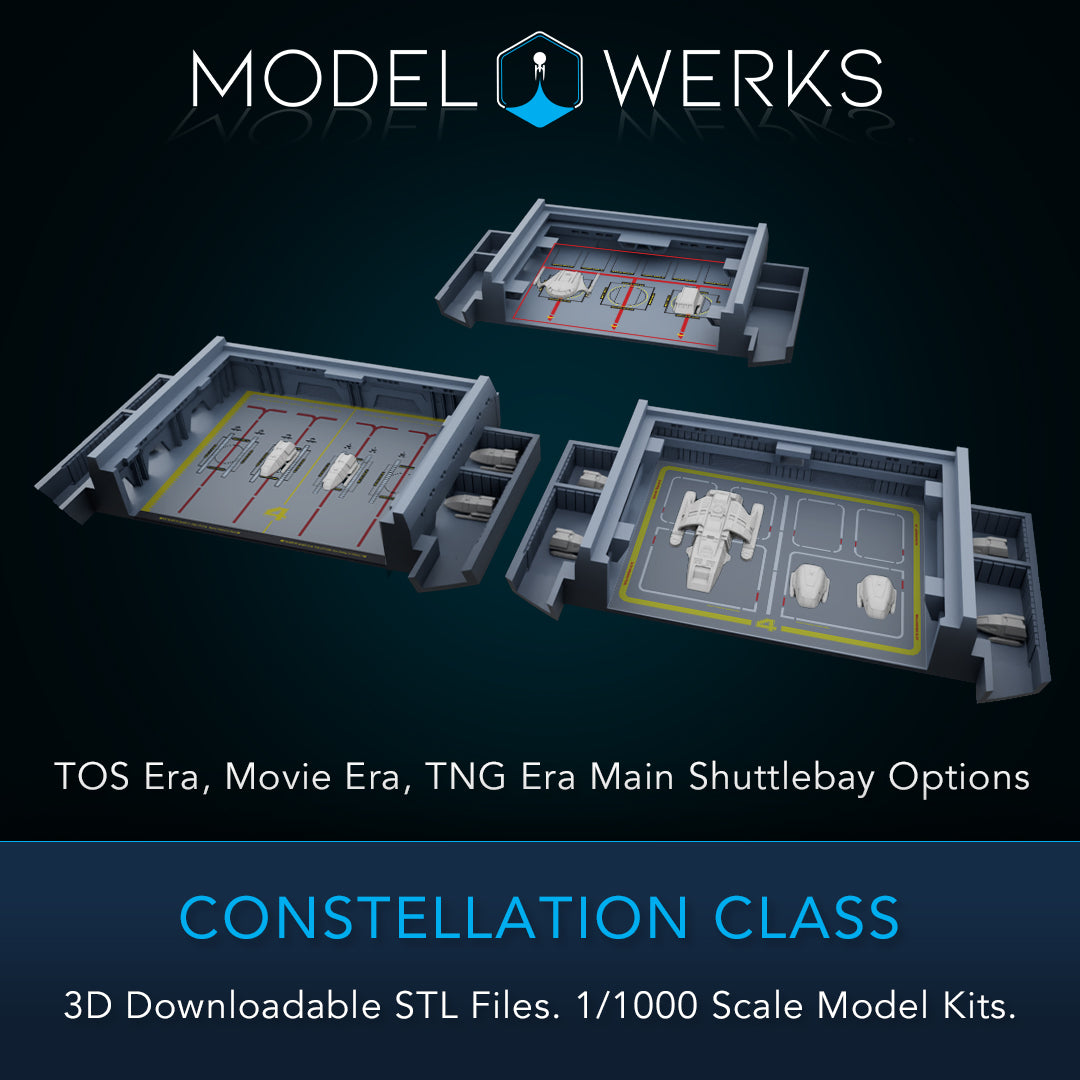 1/1000 Constellation Class STL File Download