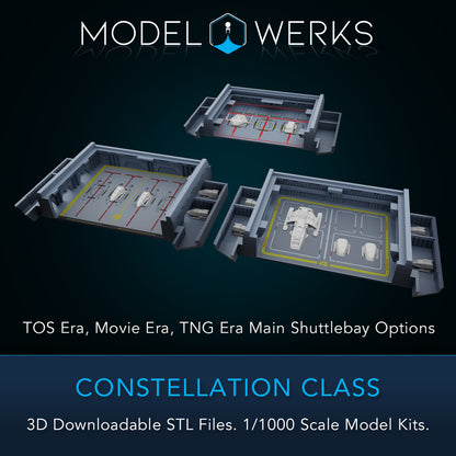 1/1000 Constellation Class STL File Download