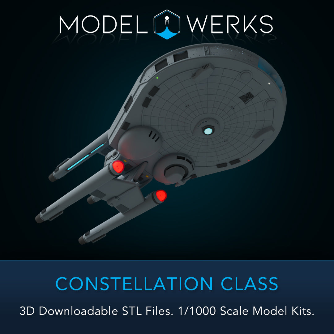 1/1000 Constellation Class STL File Download