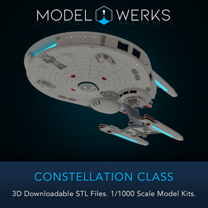 1/1000 Constellation Class STL File Download