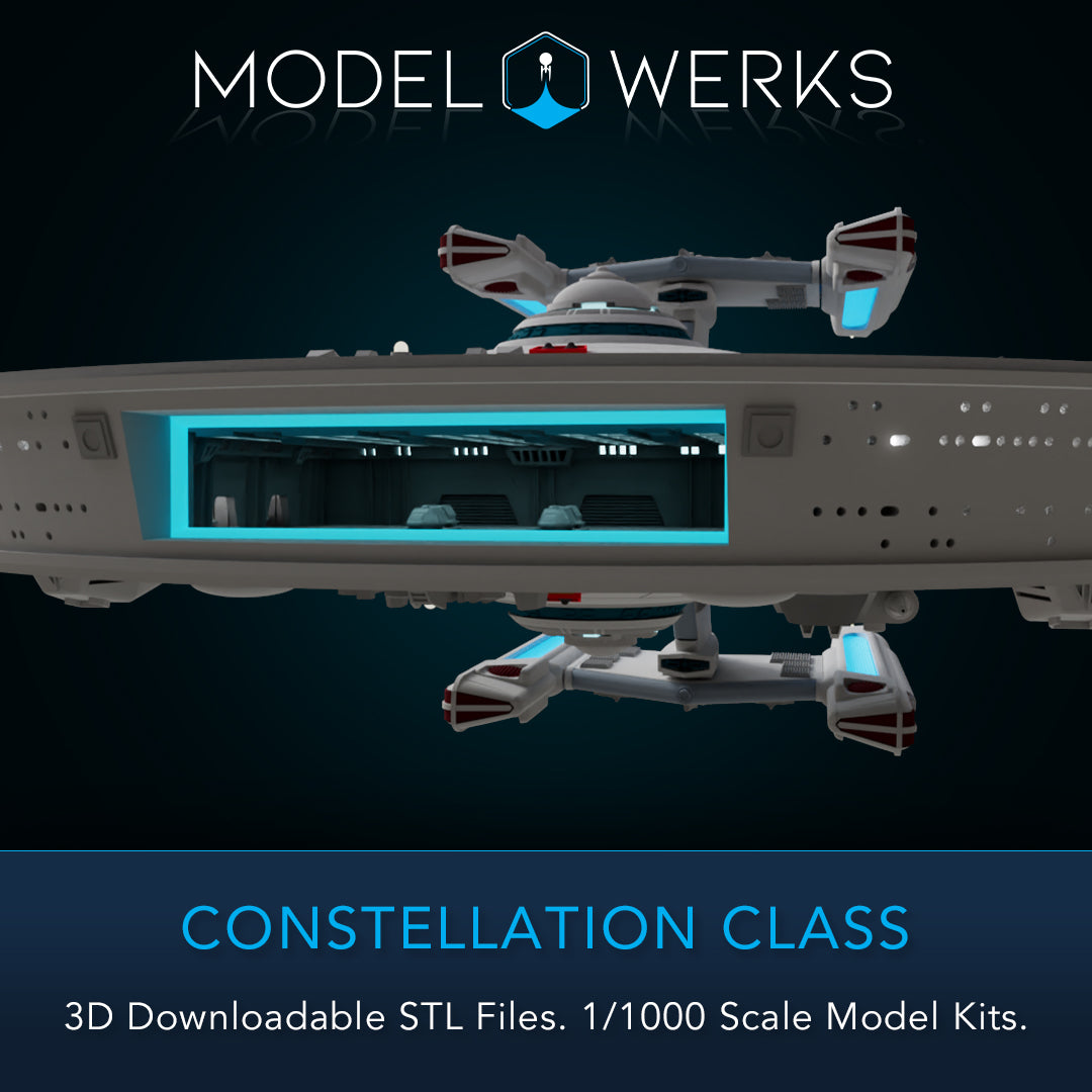 1/1000 Constellation Class STL File Download