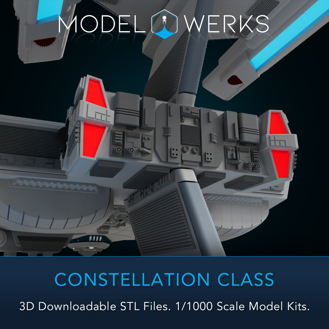 1/1000 Constellation Class STL File Download