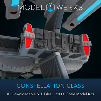 1/1000 Constellation Class STL File Download