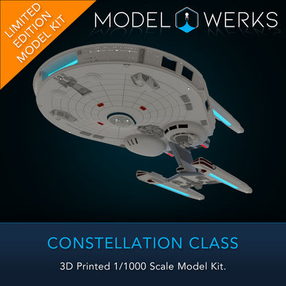 1/000 Constellation Class Physical 3D Printed Kit