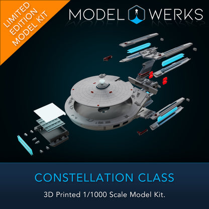 1/000 Constellation Class Physical 3D Printed Kit
