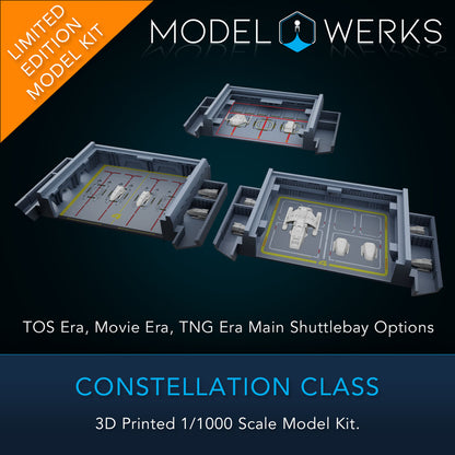 1/000 Constellation Class Physical 3D Printed Kit