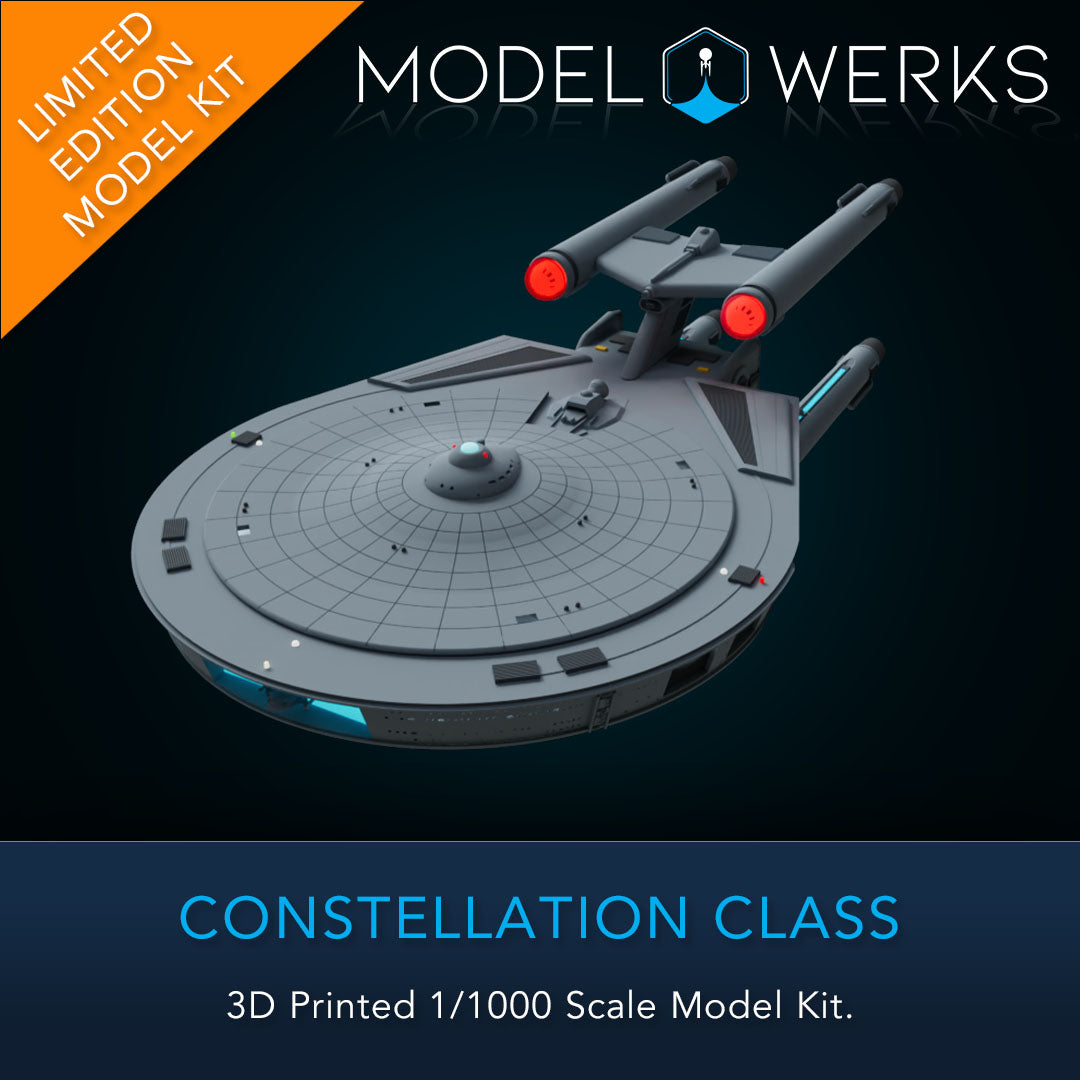 1/000 Constellation Class Physical 3D Printed Kit