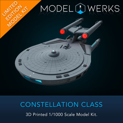 1/000 Constellation Class Physical 3D Printed Kit