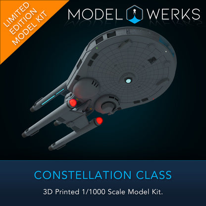 1/000 Constellation Class Physical 3D Printed Kit