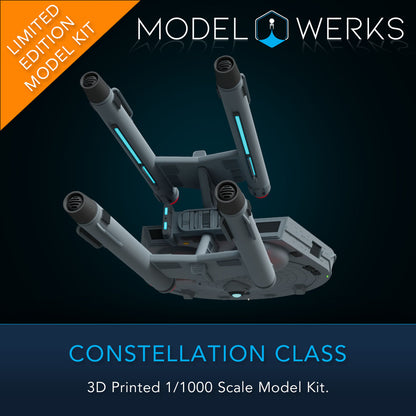 1/000 Constellation Class Physical 3D Printed Kit