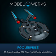 1/650 Foolerprise STL File Download