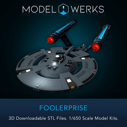 1/650 Foolerprise STL File Download