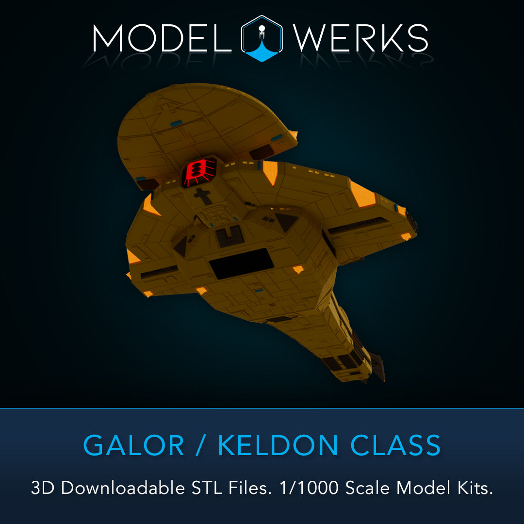 1/1000 Galor / Keldon Class STL File Download