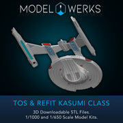 Kasumi Class 1/1000 & 1/650 Scale— STL File Download