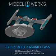 Kasumi Class 1/1000 & 1/650 Scale— STL File Download