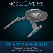 Kasumi Class 1/1000 & 1/650 Scale— STL File Download