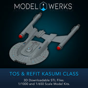 Kasumi Class 1/1000 & 1/650 Scale— STL File Download