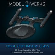 Kasumi Class 1/1000 & 1/650 Scale— STL File Download
