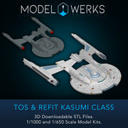 Kasumi Class 1/1000 & 1/650 Scale— STL File Download