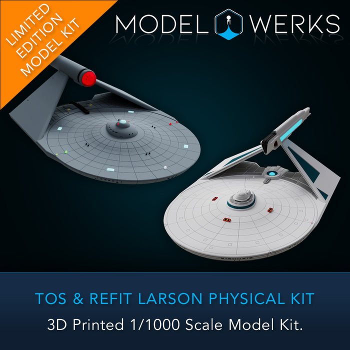1/000 Larson Class Physical 3D Printed Kit