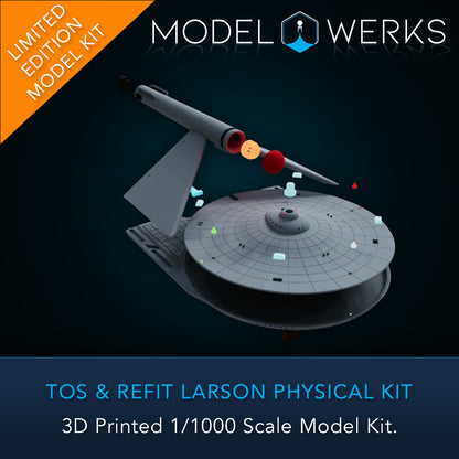 1/000 Larson Class Physical 3D Printed Kit