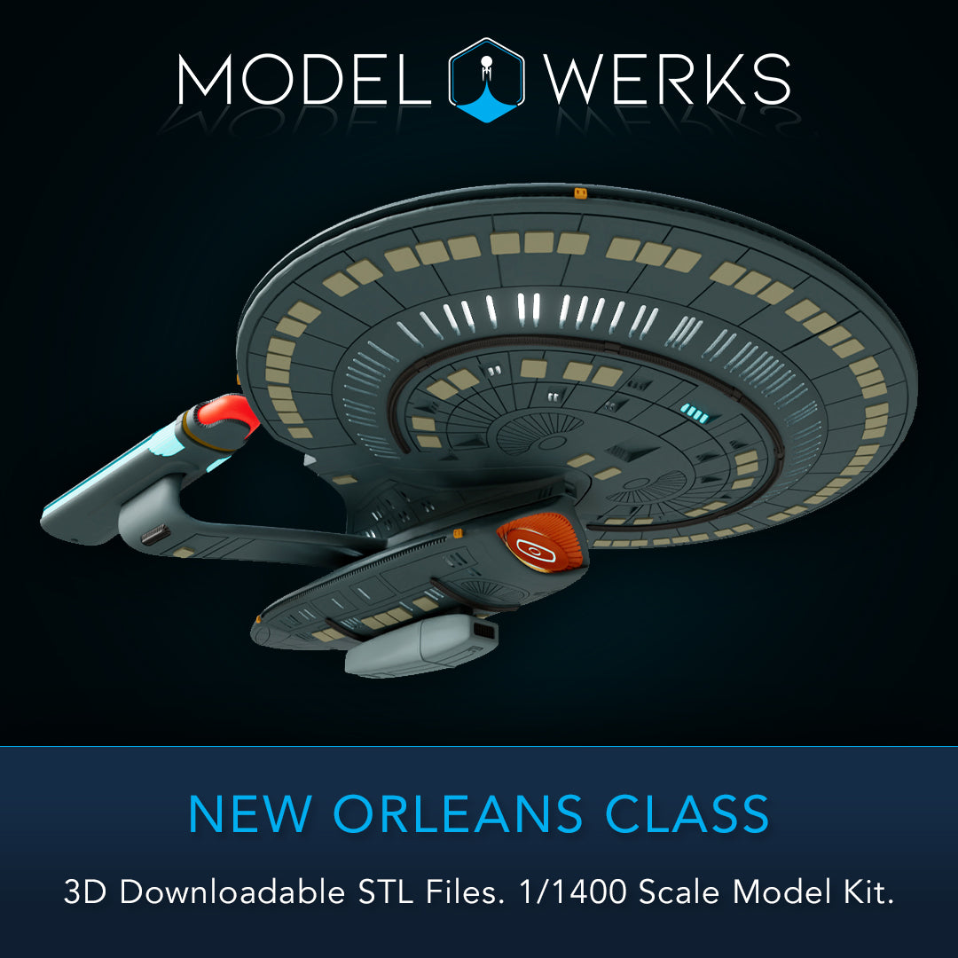 1/1400 New Orleans Class STL File Download