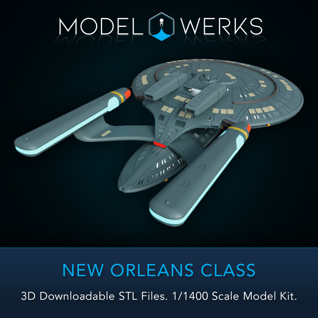 1/1400 New Orleans Class STL File Download