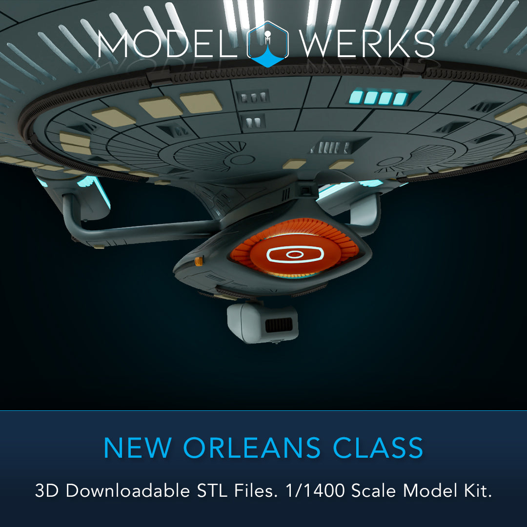 1/1400 New Orleans Class STL File Download