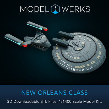 1/1400 New Orleans Class STL File Download