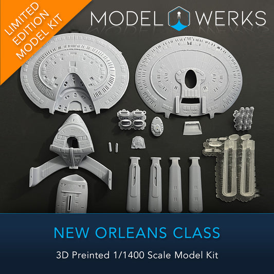 1/1400 New Orleans Class 3D Printed Model Kit