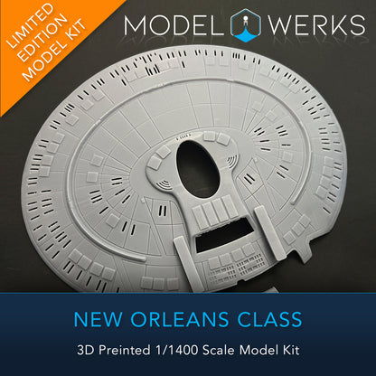 1/1400 New Orleans Class 3D Printed Model Kit