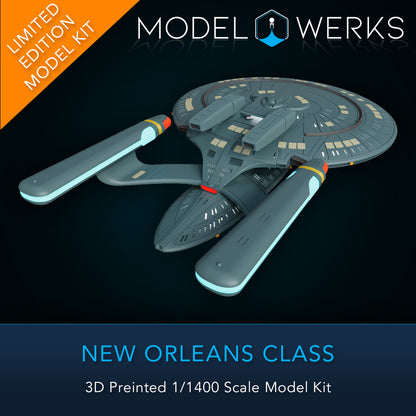 1/1400 New Orleans Class 3D Printed Model Kit