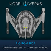 1/1000 PIC ROM BOP Kit STL File Download