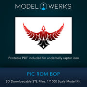 1/1000 PIC ROM BOP Kit STL File Download