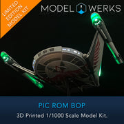 1/1000 PIC ROM BOP Physical 3D Printed Kit