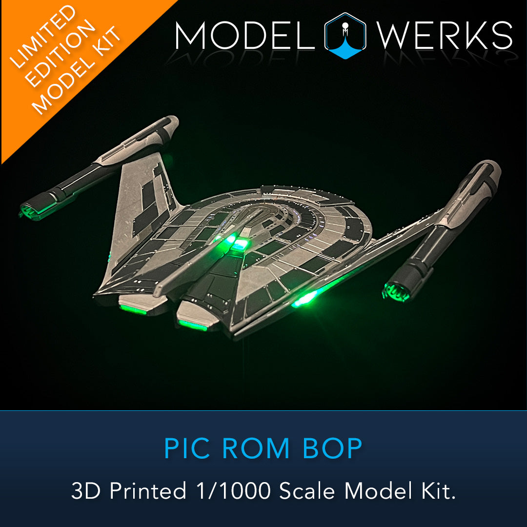 1/1000 PIC ROM BOP Physical 3D Printed Kit