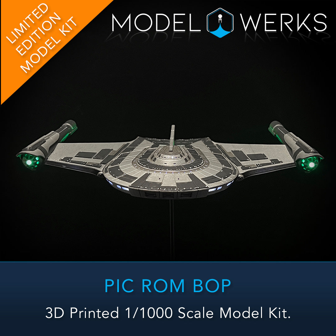 1/1000 PIC ROM BOP Physical 3D Printed Kit