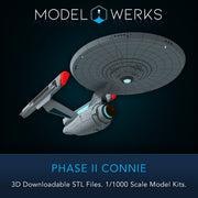 1/1000 Phase II Connie STL File Download